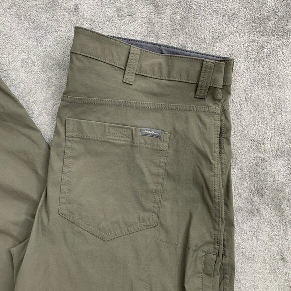 Eddie Bauer Pants Mens 38x32” Convertible Zip Off Cargo Hiking Nylon Outdoor - Picture 2 of 15